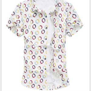 Male Fashion Casual Print Shirt